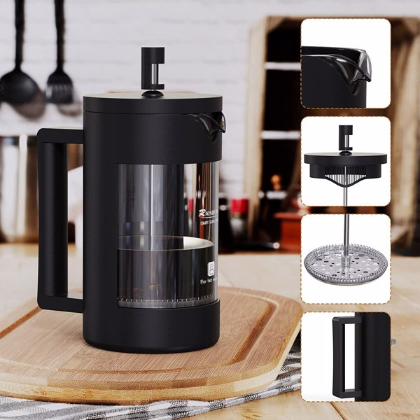 600ML Mini French Press Coffee Maker