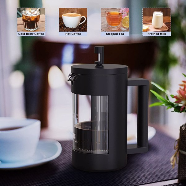 600ML Mini French Press Coffee Maker