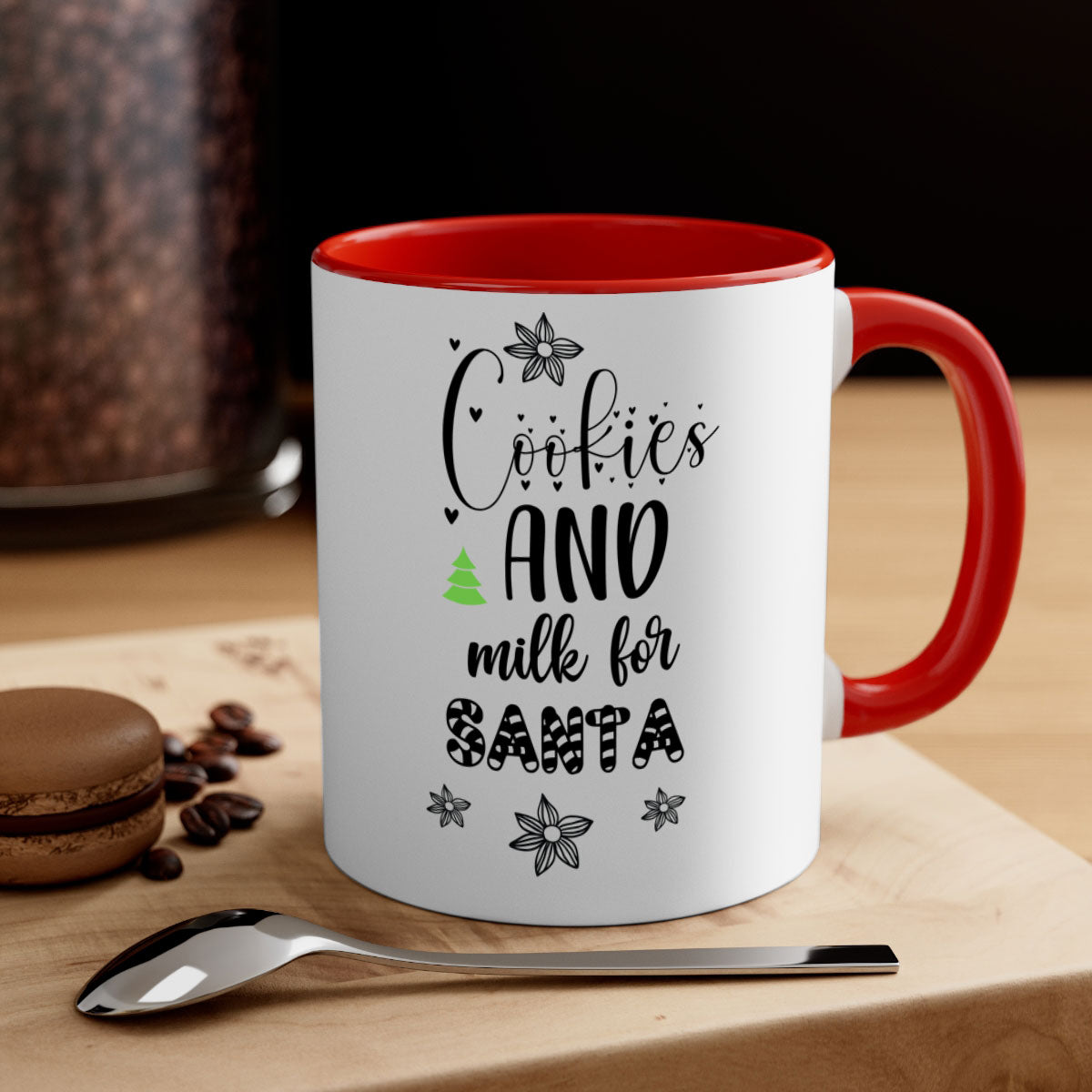 cookies and milk for santa style 137#- christmas-Mug / Coffee Cup